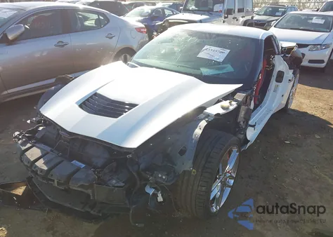 2016 Chevrolet Corvette Stingray Z51 из США, поврежденный, VIN 1G1YJ2D74G5111529